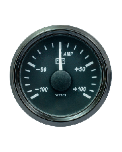 VDO SINGLEVIU 52MM (2-1/16") AMMETER - 100A A2C3833070030