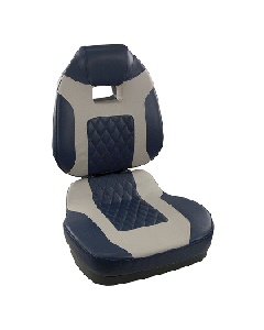 SPRINGFIELD FISH PRO II HIGH BACK FOLDING SEAT BLUE/GRAY 1041419