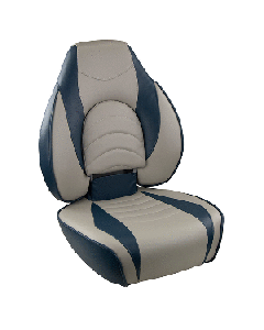SPRINGFIELD FISH PRO HIGH BACK FOLDING SEAT BLUE/GREY 1041631-1