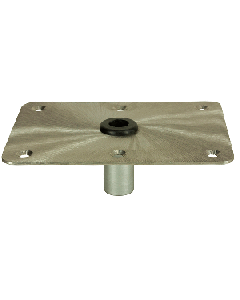 SPRINGFIELD KINGPIN 6" X 8" SS RECTANGULAR BASE 1620004