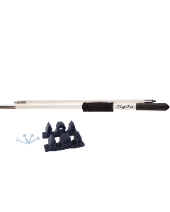 PANTHER 12' KING PIN POLE 2PC WHITE KPP120W