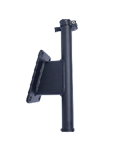 PANTHER 2.5" SET BACK TRANSOM MOUNTING BRACKET BLACK POWDER KPS25B