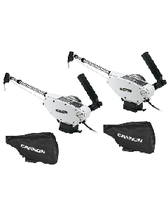 Cannon Optimum&trade; 10 Tournament Series (TS) BT Electric Downrigger 2-Pack w/Black Covers 1902340X2/COVERS