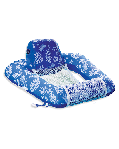 AQUA LEISURE SUPREME ZERO GRAVITY CHAIR HIBISCUS PINEAPP APL17290S1