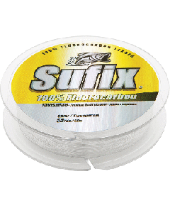 SUFIX 100% FLUOROCARBON INVISILINE LEADER 50LB 33YD