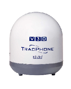 KVH Ultra-Compact TracPhone® V30 w/D 01-0432-01