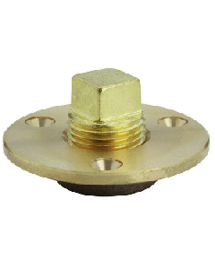 ATTWOOD GARBOARD DRAIN PLUG CAST BRONZE 7555-3