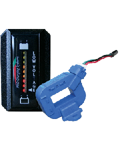 DUAL PRO LITHIUM BATTERY GAUGE RECTANGLE VERTICAL DISPLAY BFGVLITH