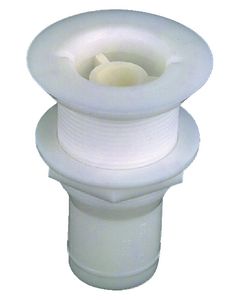 Perko Scupper White Plast 1-1/2In PKO 0285DP