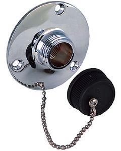 Perko Water Outlet Fitting W/Cap PKO 0504DP0CHR
