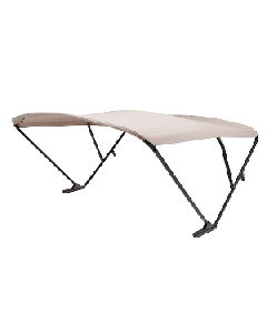 SURESHADE POWER BIMINI BLACK ANODIZED FRAME BEIGE FABRIC 2020000305