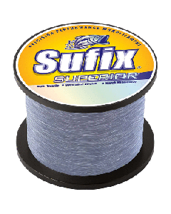 SUFIX SUPERIOR 40LB 3275YDS SMOKE BLUE MONOFILAMENT 647-940