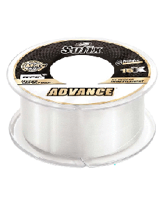 SUFIX ADVANCE MONOFILAMENT 10LB CLEAR 330YDS 604-110