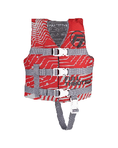 FULL THROTTLE CHILD NYLON LIFE JACKET - RED 112200-100-001-22