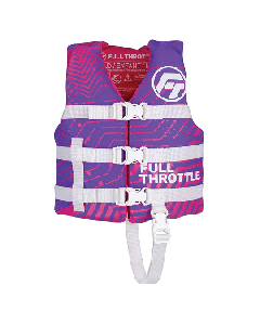 FULL THROTTLE CHILD NYLON LIFE JACKET - PURPLE 112200-600-001-22