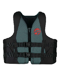 FULL THROTTLE ADULT RAPID DRY LIFE JACKET S/M - GRAY/BLACK 142100-701-030-22