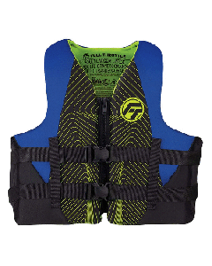 FULL THROTTLE ADULT RAPID DRY LIFE JACKET S/M - BLUE/BLACK 142100-500-030-22
