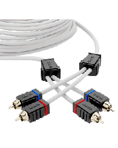 DS18 MARINE TINNED OFC RCA CABLE - 25' MOFCR-25FT