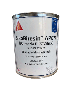 SIKA SIKABIRESIN AP077 WHITE GALLON CAN BPO HARDENER 606547