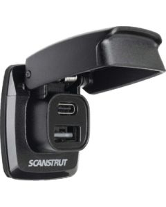 OCEAN ACCESSORIES DUAL USB-A USB-C CHARGE PORT SC-USB-F1