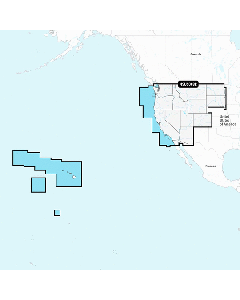 GARMIN NAVIONICS+ NSUS008R US WEST 010-C1292-20