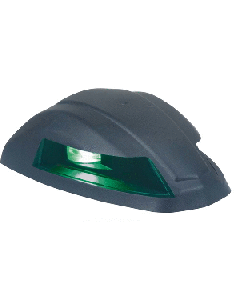 Perko 12V LED Bi-Color Navigation Light - Black Rounded