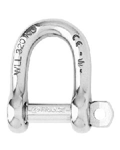 Wichard Self-Locking D Shackle - Diameter 10mm - 13/32"