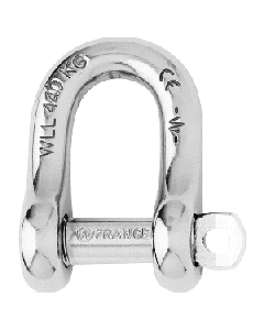 Wichard Captive Pin D Shackle - Diameter 4mm - 5/32"