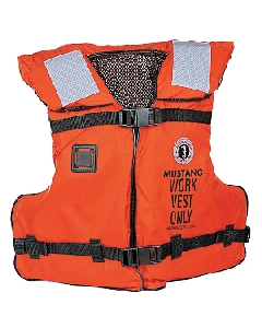 Mustang Type III/V Work Vest - Orange - MV3192-2-0-16