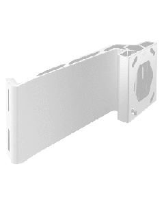 MINN KOTA RAPTOR JACK PLATE ADAPTER BRACKET 8" S86 WHITE 1810386