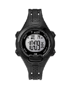 TIMEX DGTL WOMENS WATCH  CLACK CASE AND STRAP TW5M42200