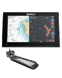SIMRAD NSX 3009 9" COMBO WITH ACTIVE IMAGING TRANSDUCER 000-15366-001