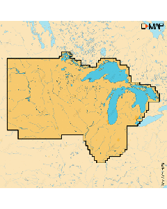C-MAP REVEAL X US LAKES NORTH CENTRAL M-NA-T-212-R-MS