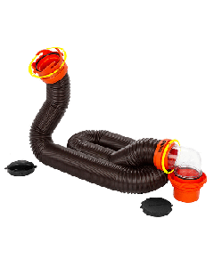 Camco RhinoFLEX 15' Sewer Hose Kit w 39761