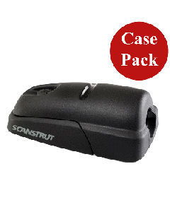 SCANSTRUT BLACK HORIZONTAL DECK SEAL CONNECTOR FOR CABLES DS-H10-BLK-5