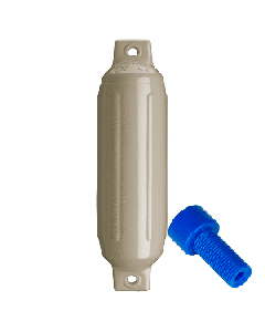 POLYFORM G-1 TWIN EYE FENDER 3.5" X 12.8" SAND G-1-SAND