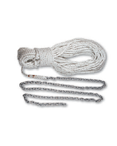 LEWMAR ANCHOR RODE 15' 1/4" G4 CHAIN 200'1/2" 8PLAIT LINE HM15HT200PX