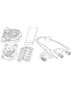 HUMMINBIRD MEGA LIVE OPEN WATER TRANSOM MNT ADAPTER KIT 700068-1
