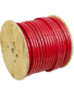 PACER RED 250' 4 AWG BATTERY CABLE WUL4RD-250
