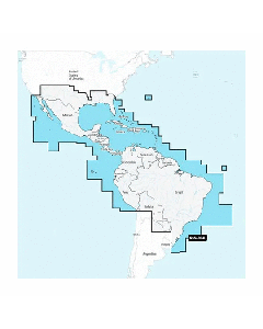 GARMIN NAVIONICS+ NSSA004L MEXICO CARIBBEAN TO BRAZIL 010-C1285-20