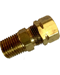 UFLEX STRAIGHT HELM FITTING 1/4 NPT F/ UP COMP LINE OR CONNECTOR FITT.