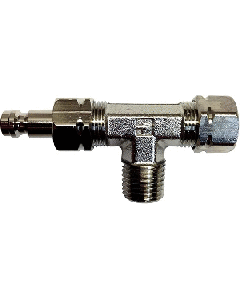 Uflex Tee Fitting w/Bleed Nipple f/IB &a BLEED TEE