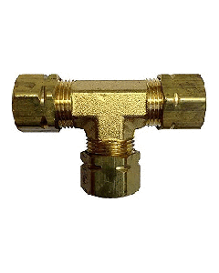 UFLEX UNION T-FITTING FOR 3/8" TUBE COMPRESSION HOSE FITTINGS UNION T