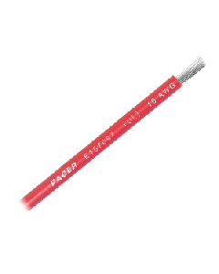 PACER RED 10 AWG PRIMARY WIRE SOLD BY THE FOOT WUL10RD-FT