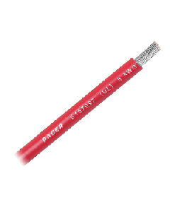 PACER RED 8 AWG PRIMARY WIRE SOLD BY THE FOOT WUL8RD-FT