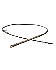 UFLEX M90 MACH ROTARY STEERING CABLE 11FT BLACK M90BX11