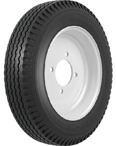 Loadstar 12" Bias Tire & Wheel 480-12 B/5H Plain Wheel K353 TIR 30560