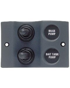 MARINCO_GUEST_AFI_NICRO_BEP W/P SWITCH PANEL 2WAY GRAY 900-2WP