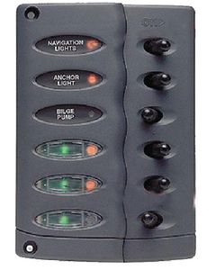 MARINCO_GUEST_AFI_NICRO_BEP WATERPROOF SWITCH PANEL 6 WAY CSP6-F