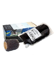 KiwiGrip 1 Liter Pouch - Black w/4" Roller